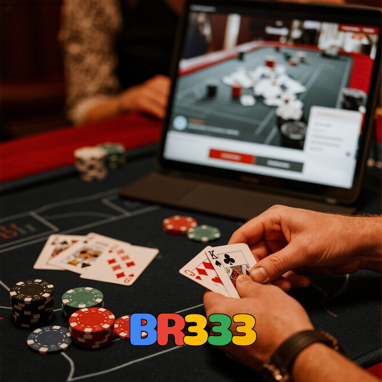 BR333：Jogue nas mesas de poker e vença como um profissional!