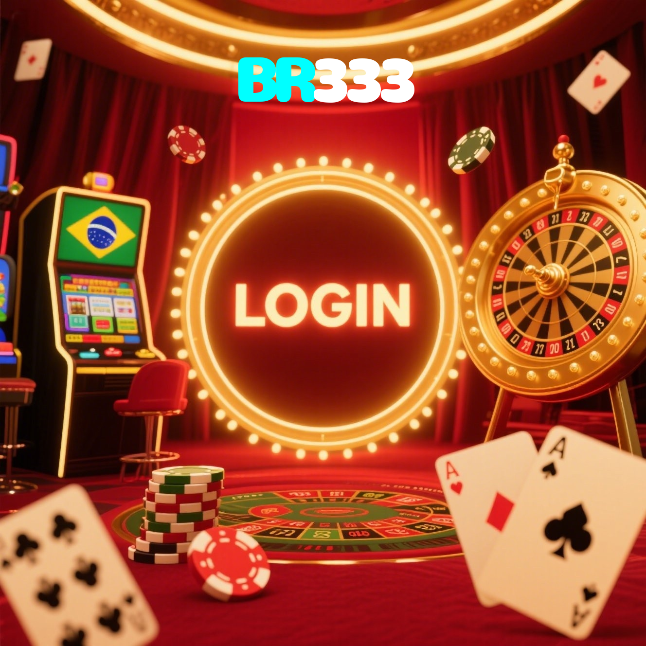 BR333:Em cada giro das slots, a vitória está ao seu alcance!