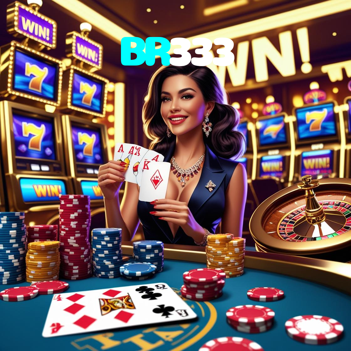 BR333:Gire nas slots e conquiste o prêmio da sua vida!