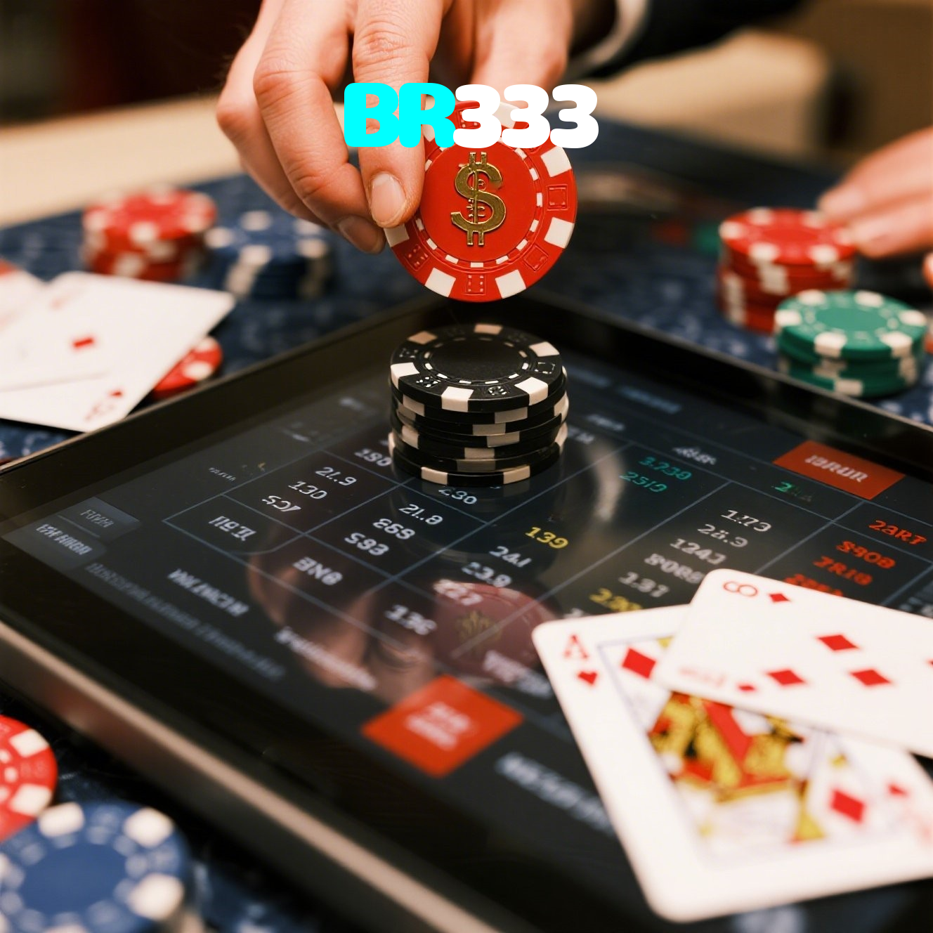 BR333：Jogue blackjack, aposte no futebol e conquiste grandes vitórias!